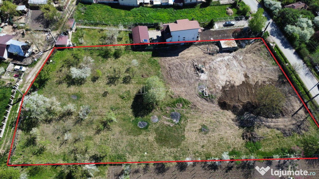 Teren parcelabil, in zona curata si linistita, la 10 minute