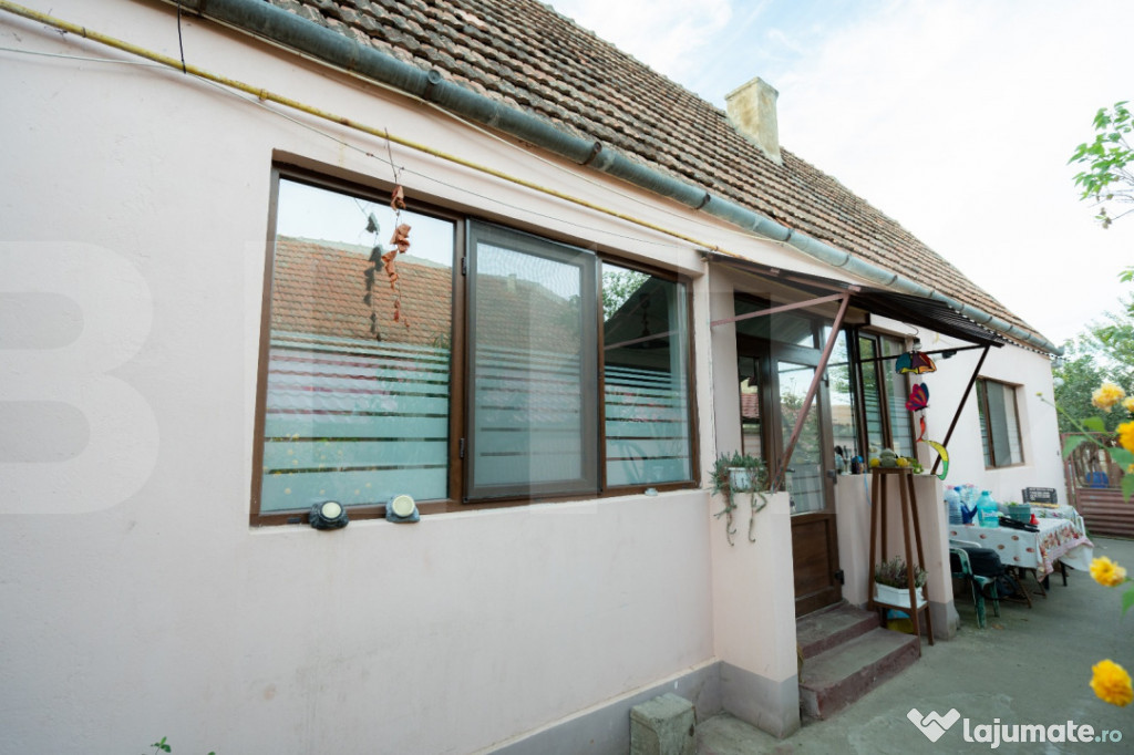 Casă Individuală cu Potențial Masiv de Renovare și Teren