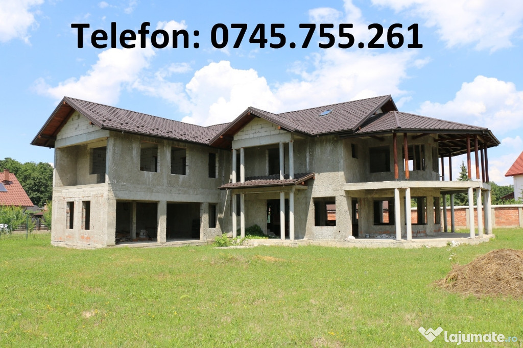 Casa/azil de batrani/pensiune la rosu, Baisa, Botosani!