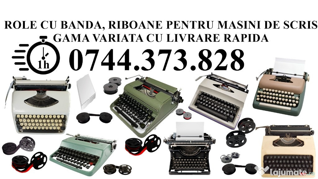 Role banda masina scris – papetarie, consumabile noi pentru birou
