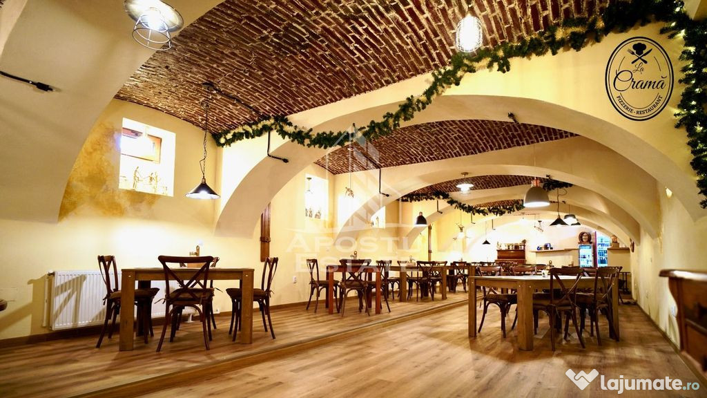 Vânzare restaurant La Cramă – locaţie centrală Hune...