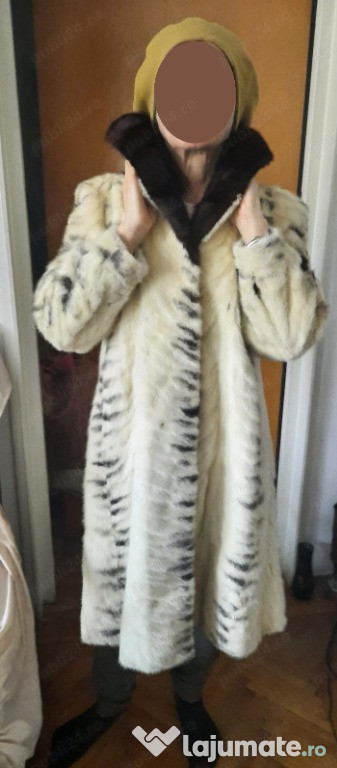 Blana de nurca vizon natural