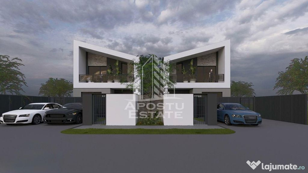 Duplex despartit prin camera tehnica in Ghiroda