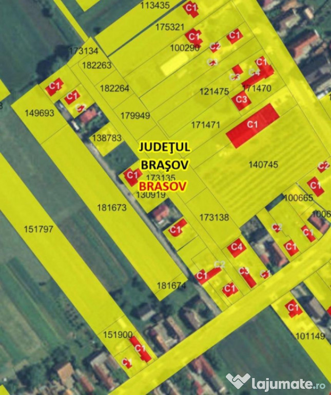 Teren Intravilan 700 mp Stupini