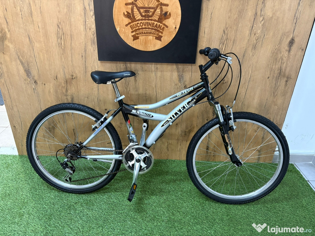 Icicleta silver 24 inch