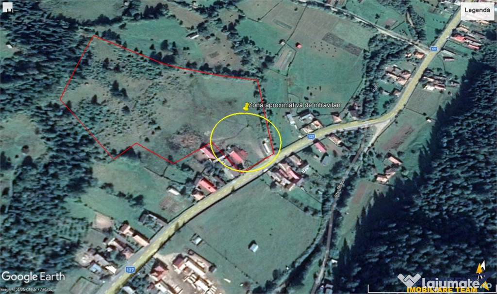 FILM! Teren 33.274 mp, Tulghes, Harghita, panorama munte, de