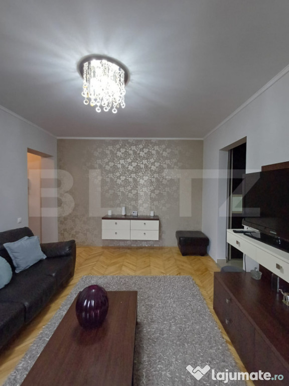 Apartament finisat cu 3 camere, 60 mp, Micro II