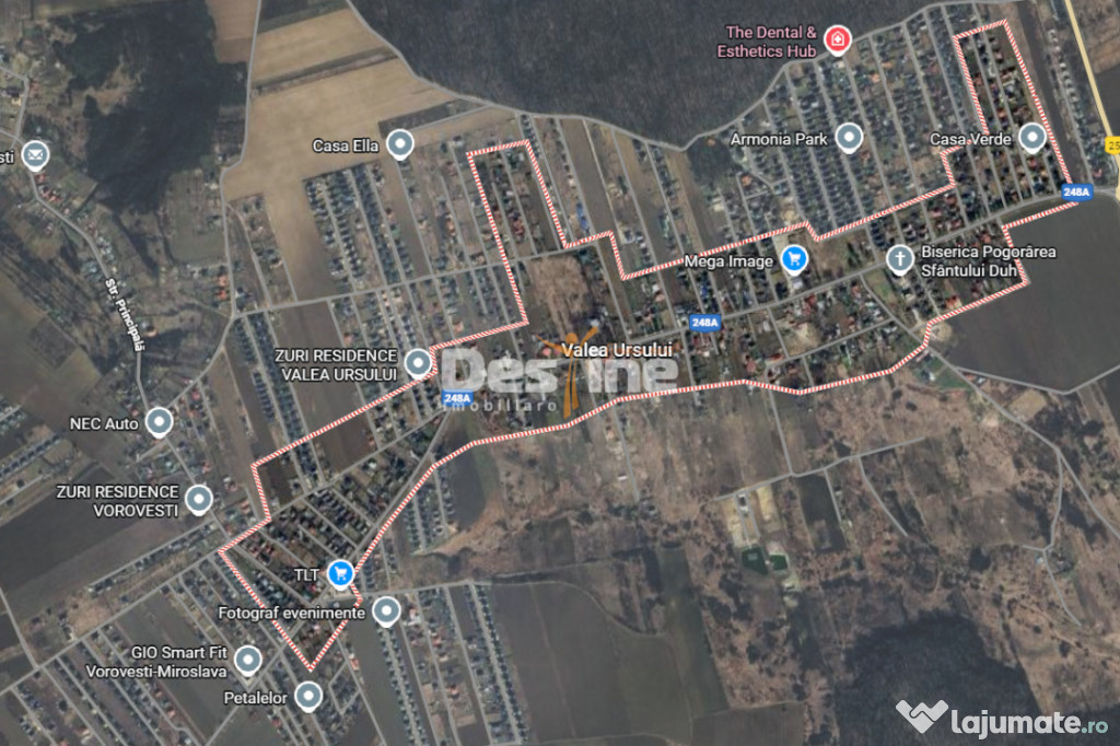 Valea Ursului , parcele de teren , 17.000 euro/ parcela