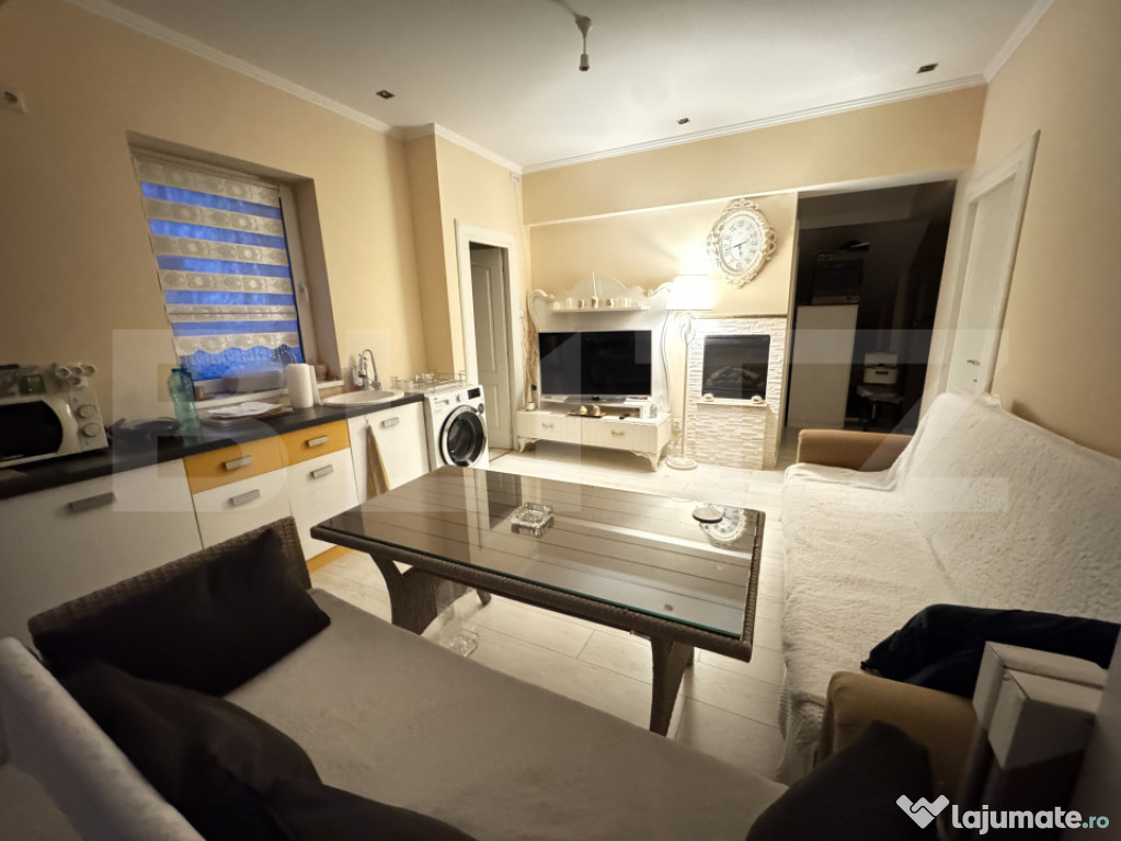 Apartament 3 camere semidecomandat cu terasă, Breazu