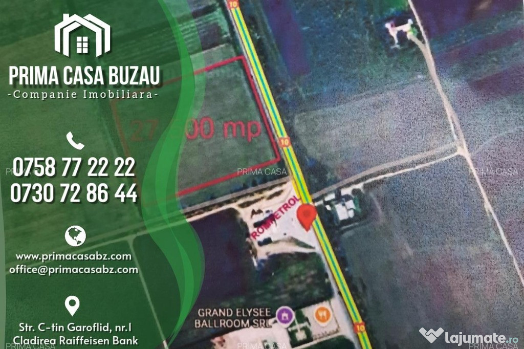 Teren intravilan ~ zona Vernesti / Rompetrol ~ 27.500mp ~