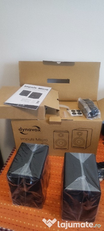 Boxe Active Dynavox Impuls Micro, negre