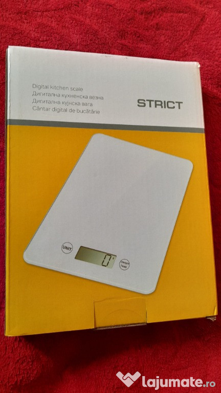 Vand cantar de bucatarie nou - sigilat