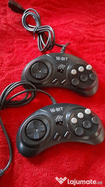 Vand manete retro noi pentru consola sega 16 biti