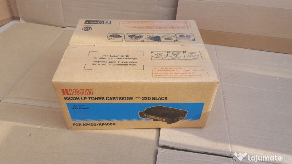 RICOH AP400 AP410 toner type 220 laser original - NOU! SIGILAT!