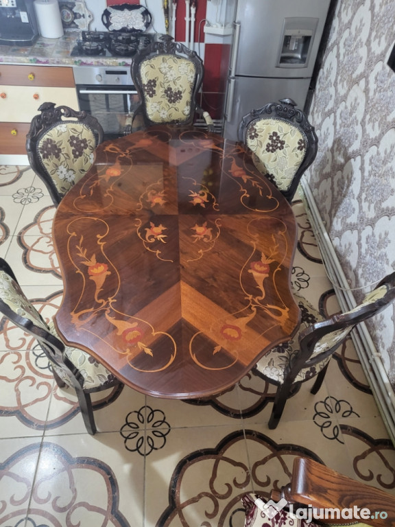 Masă cu 5 scaune stare bună