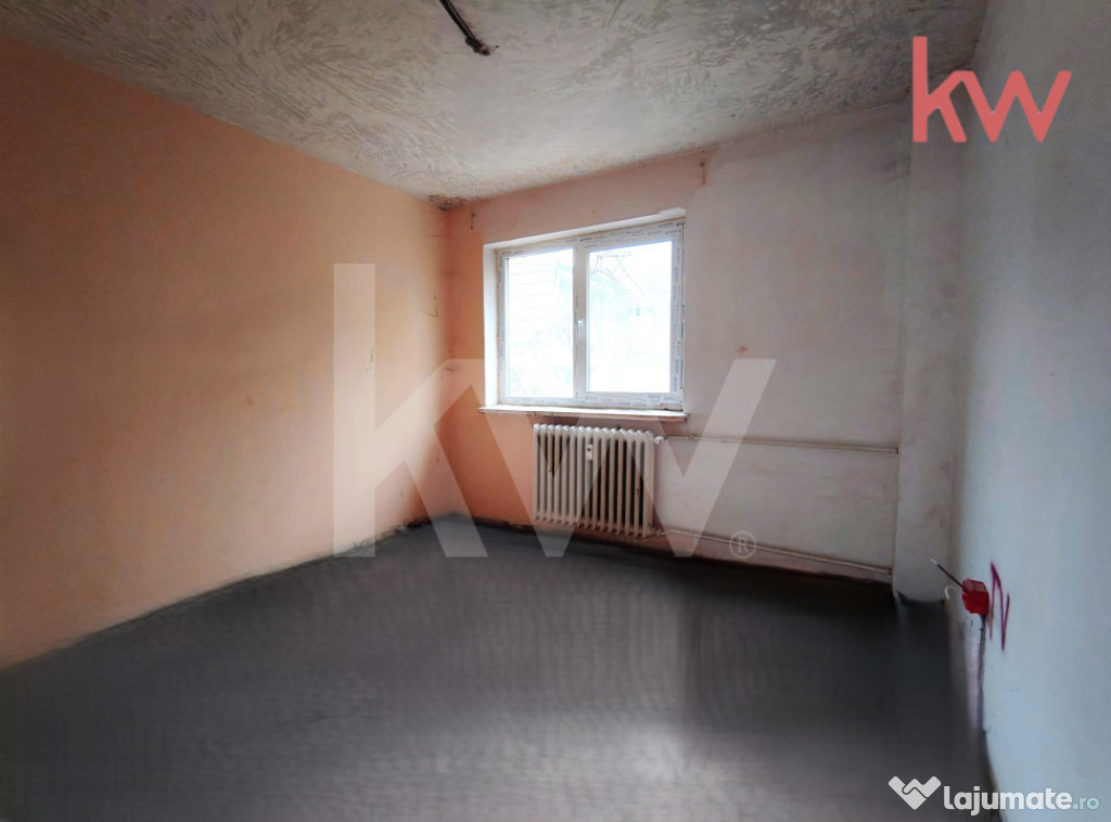 Oportunitate! 3 camere, 72 mp – renovabil, Gară