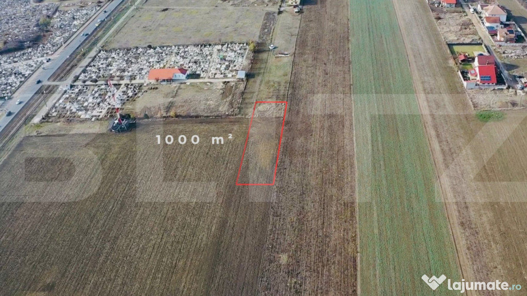 Teren 1000 mp, Oportunitate de Dezvoltare în Vladimirescu