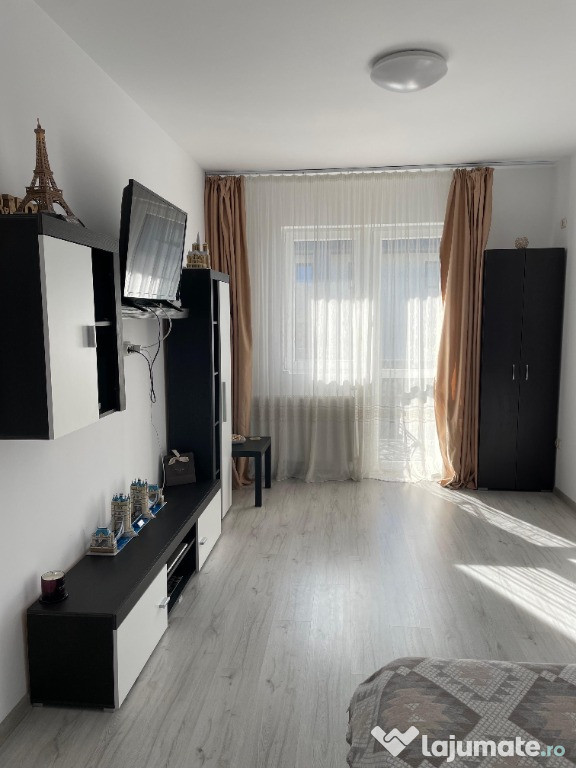 Garsonieră modernă 48 mp • Nouă • Mobilată • Et.1 • Dobroești Caisului