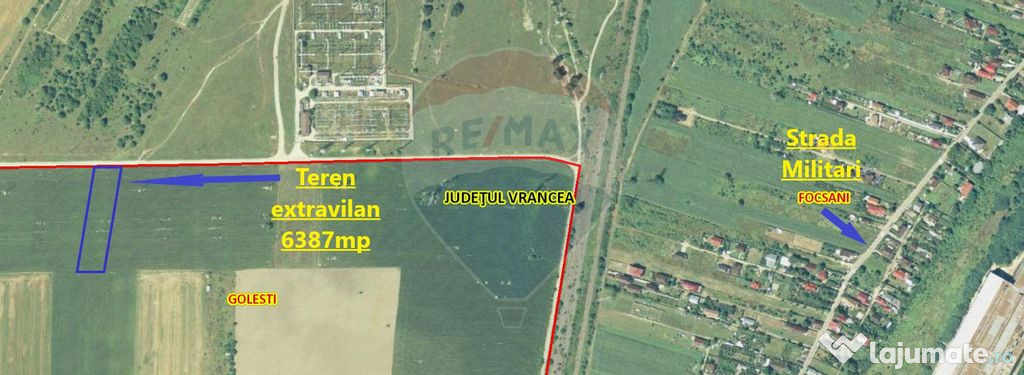 Teren 6,387mp Golesti / Drumul DC147