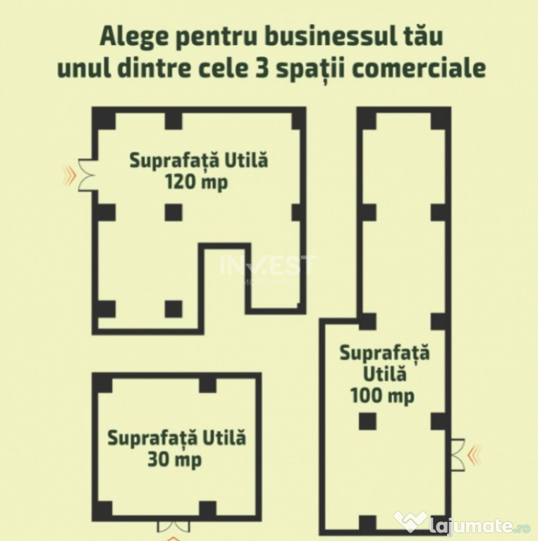 INCHIRIERE-SPATII COMERCIALE-EVERGREEN