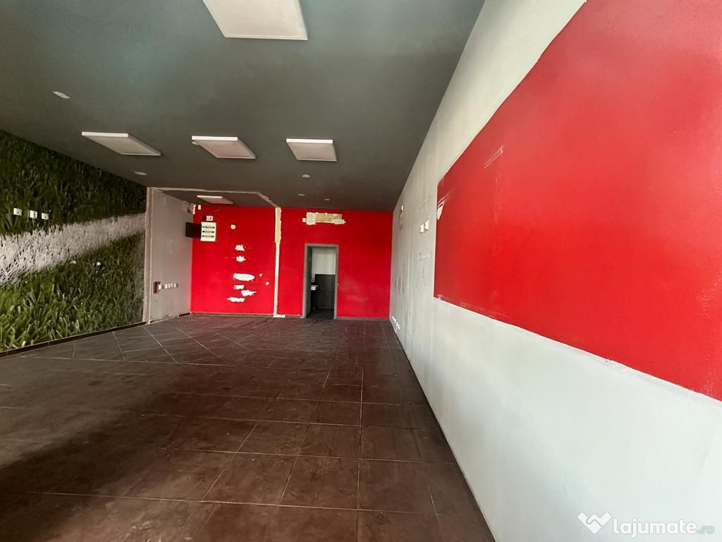 Giurgiului 50 mp vizibilitate buna trafic intens