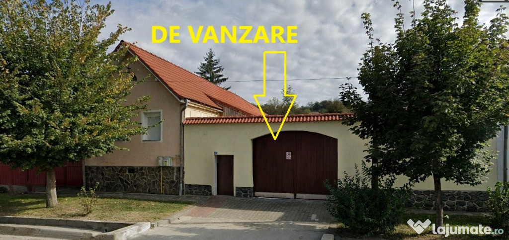 Casa saseasca pe un singur nivel, cu 2.021mp teren in Slimnic