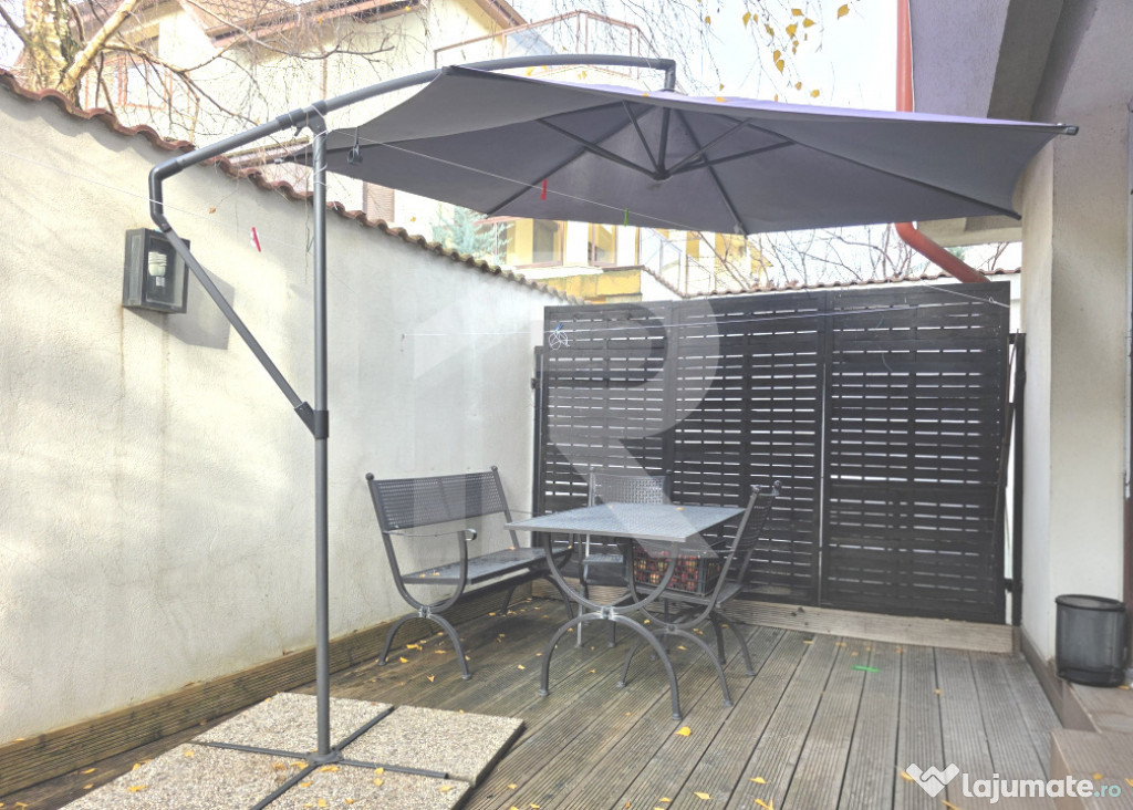 Apartament 2 Camere + Grădină 38mp, Pipera, mobilat si uti