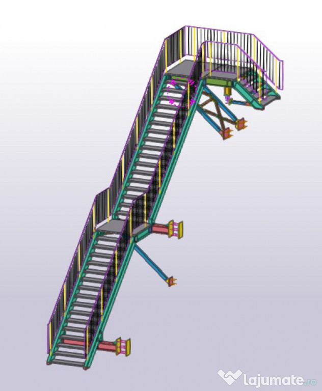 Servicii de Modelare și Desene de Montaj în Tekla Structures