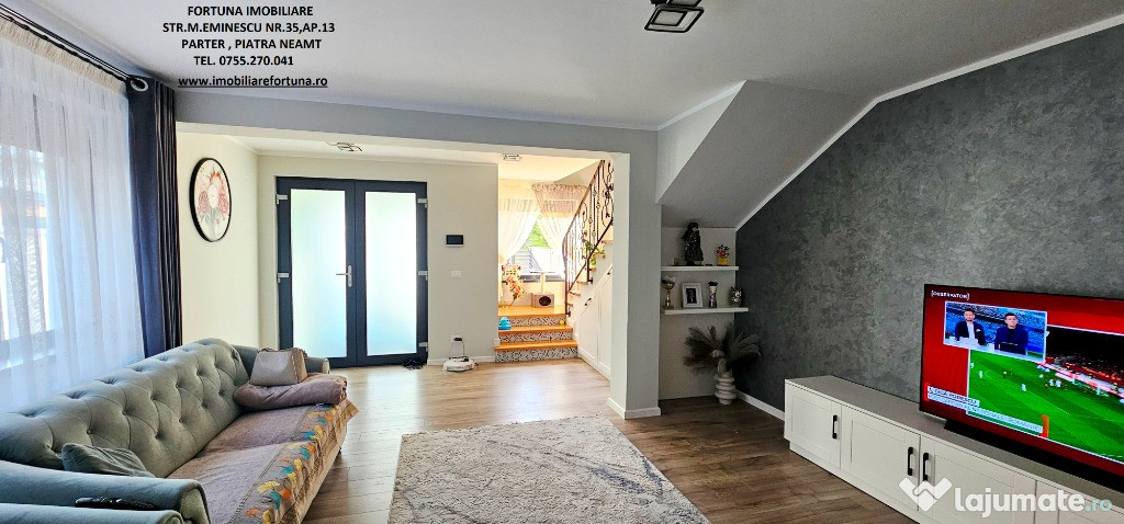 Proprietate Piatra Neamt - casa eleganta/camin de suflet