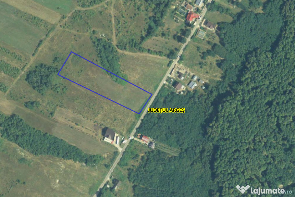 Teren de vânzare în Budeasa, zona Ciobotea