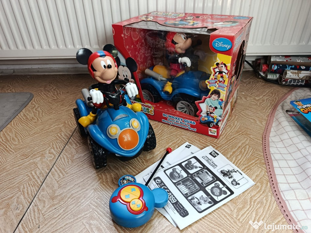 Mickey Mouse ClubHouse RC Quad Disney ATV Masinuta Telecomanda Off Roa