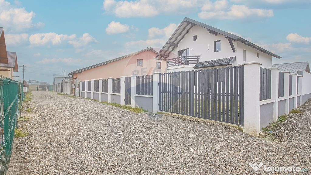 Casă Individuală 5 Camere în Tărlungeni – Zonă Cen...