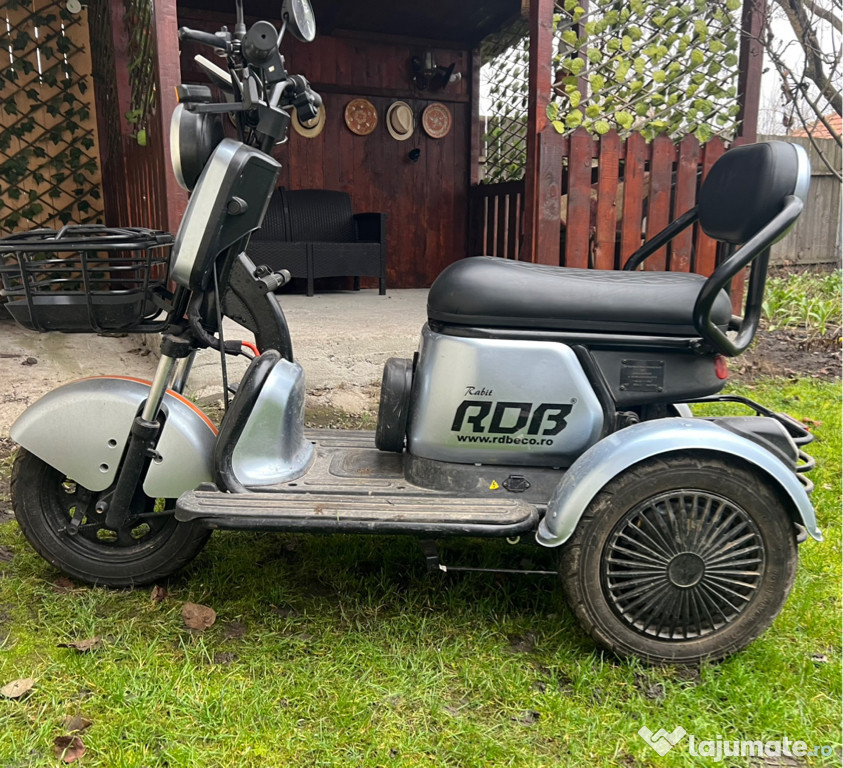 Triciclu electric în garanție