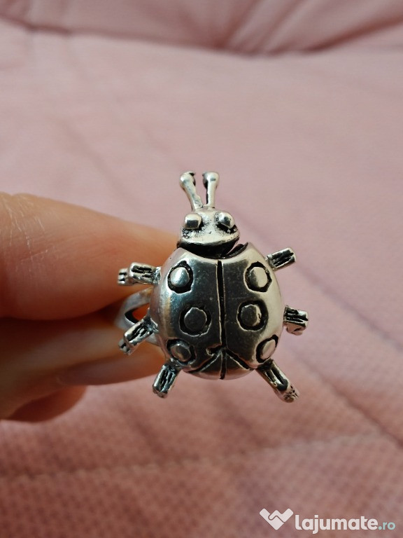 Inel argint buburuza