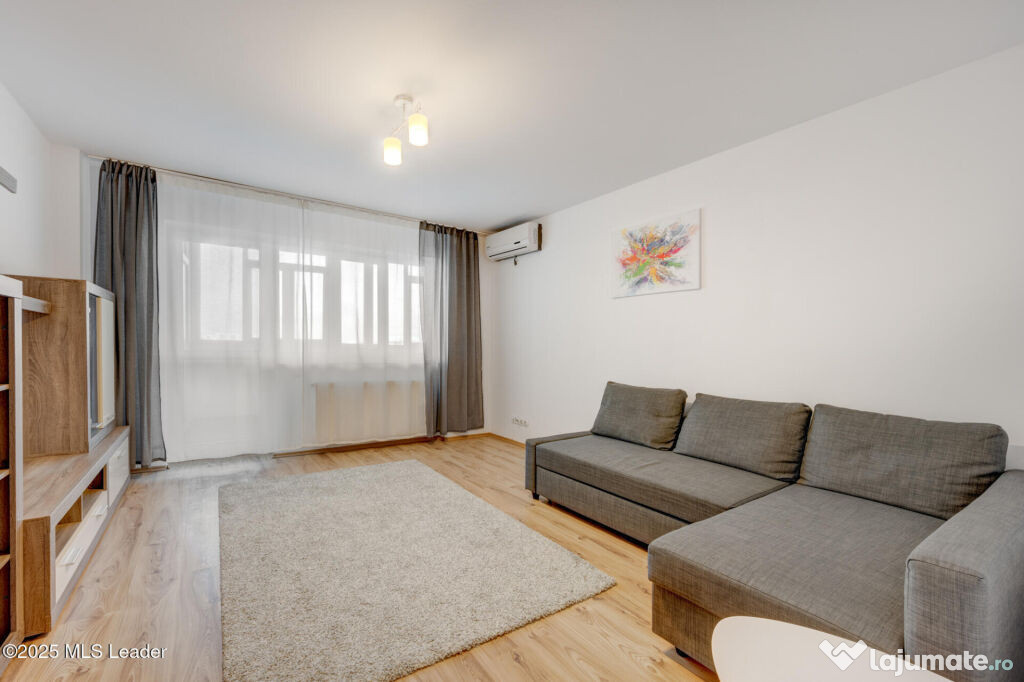 2 camere, mobilat, utilat in Confort City + 2 loc. de parc.