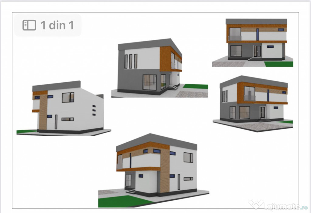 Casă la roșu în Cârcea – 500 mp teren, aproape de Crai