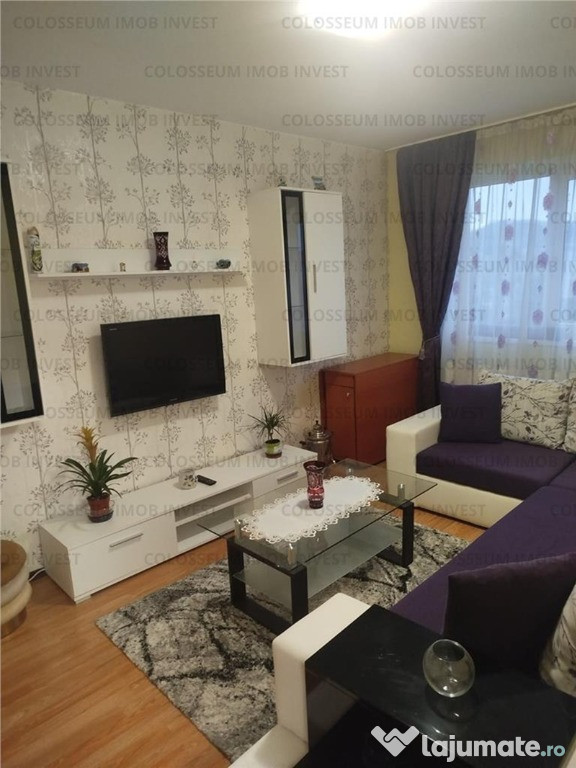 COLOSSEUM: Apartament 2 Camere decomandat mobilat utilat zona Astra