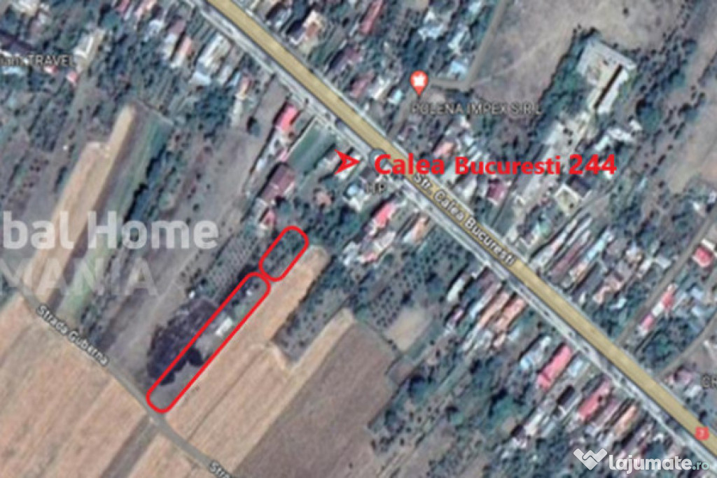 Teren intravilan 2387mp | Intre Cal Bucuresti si Str Guberna