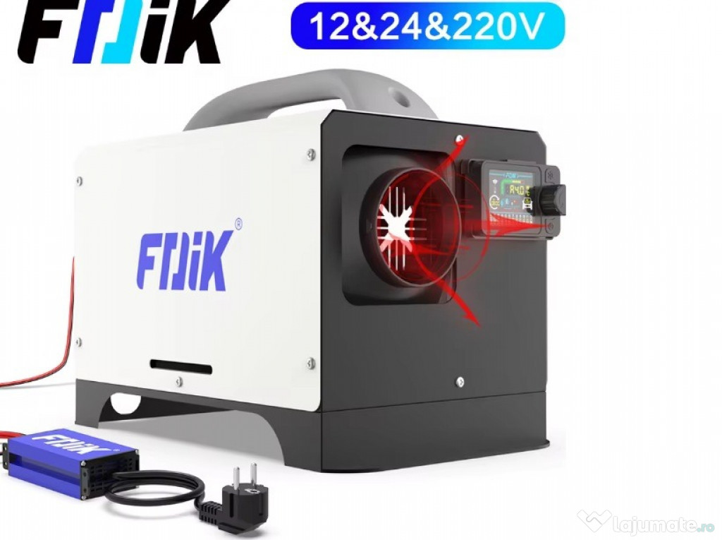 Webasto Sirocco încălzitor 8kw diesel motorină 12V 24V 220V bluetooth