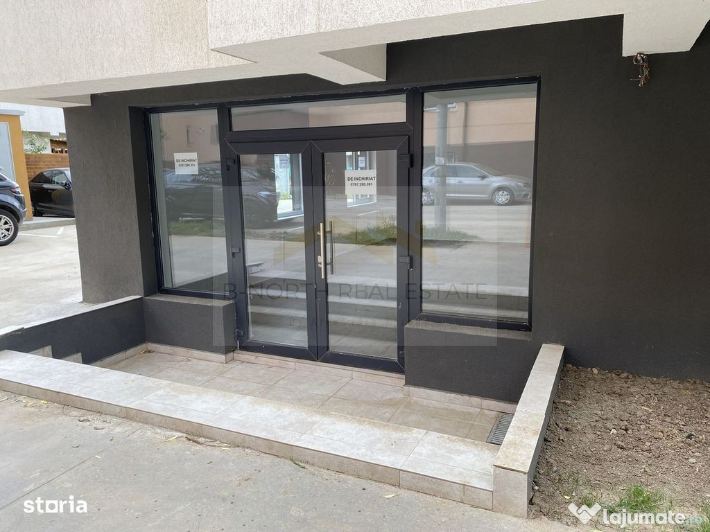 Spațiu comercial stradal 44 mp de închiriat – Militar...