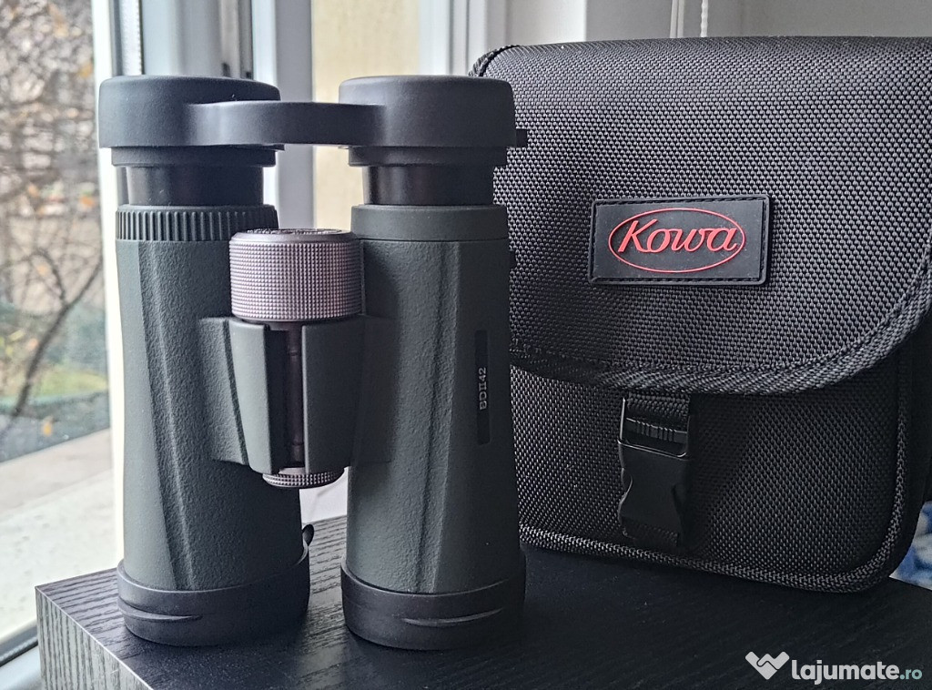 Binoclu Kowa BD II 8x42 XD, putin folosit, in garantie