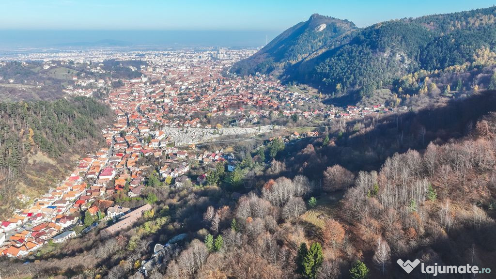 Teren Colinar Panoramic – 17.684 mp în Scheii Brașovului