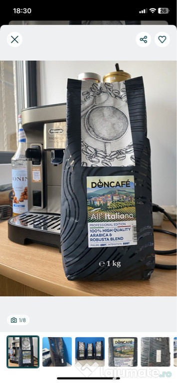 Cafea boabe Doncafe All'Italiana, Professional Edition, 1 kg
