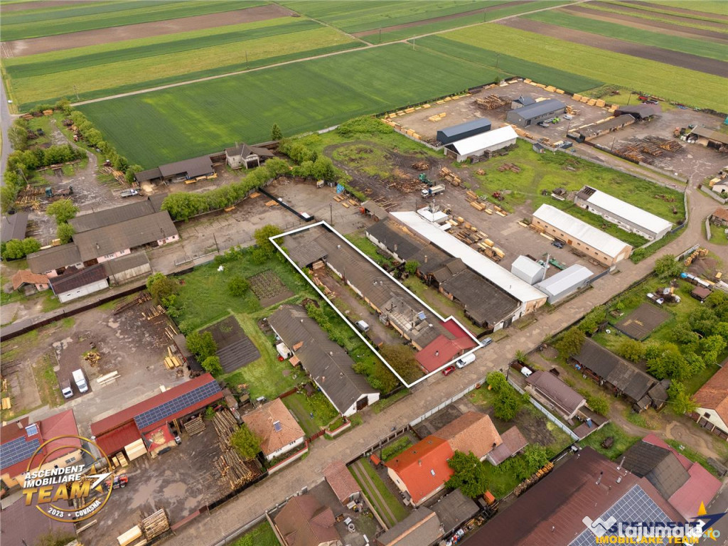 Spatiu comercial afacere functionala: brutarie,rute de distr