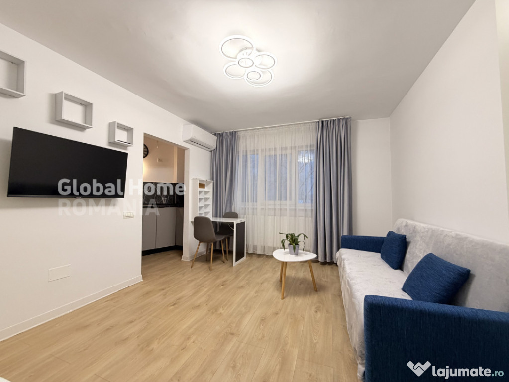 Garsoniera moderna | Stirbei Voda | Fara Risc | Renovat 2024