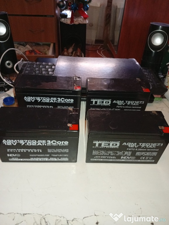 Baterii 12V pescuit/navomodel plantare nada - Noi