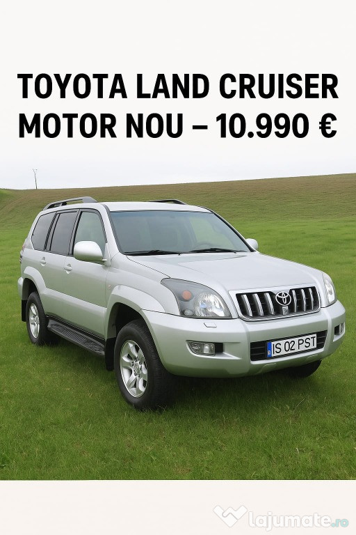 Toyota Land Cruiser Prado J120 3.0 D4D Automată 4x4 2008