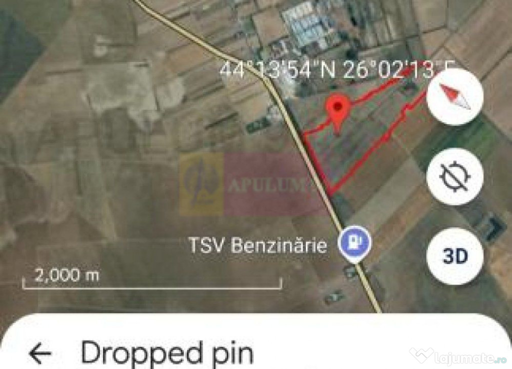 Teren 40ha Adunatii Copăceni | Industrial/ Logistic