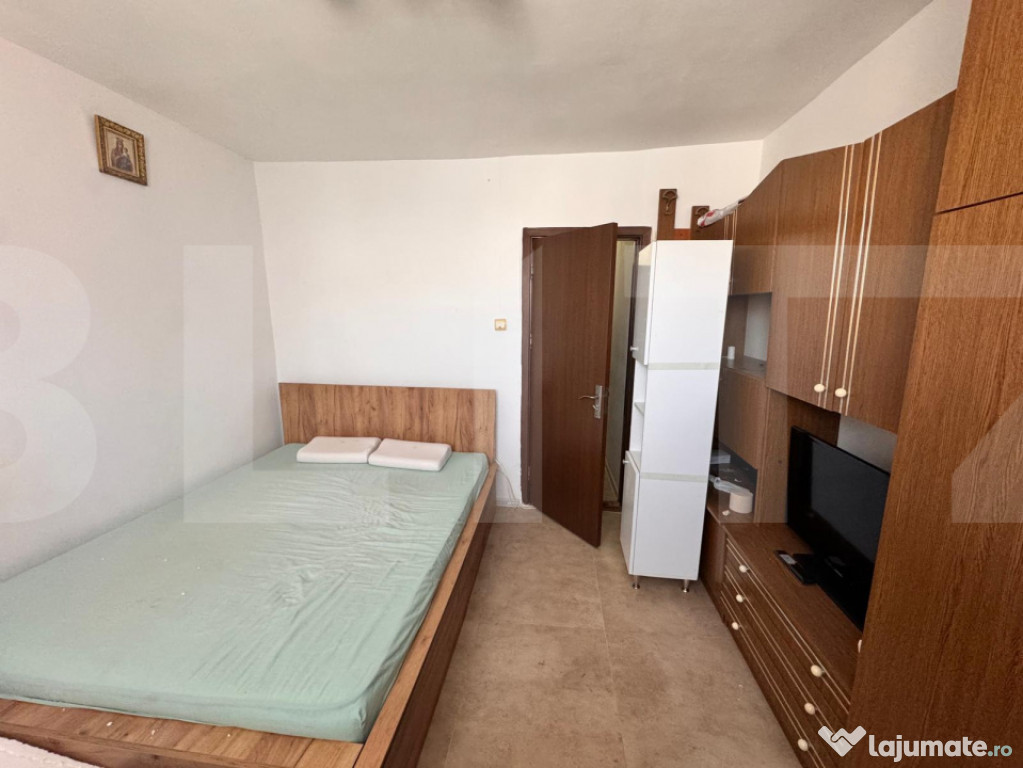 Garsonieră 22,6 mp – mobilată și utilată