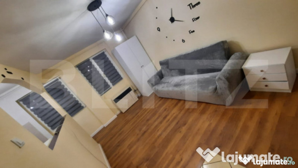 Garsonieră mobilată și utilată în Mureșeni – 23 mp